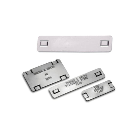 Thomas & Betts SSID101 Cable Tie 304 Stainless Steel Identification Tag 1.5x2.5