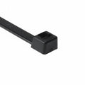 HellermannTyton T120I0UVK2 Heavy Duty Cable Tie, 11.8" Long, UL Rated, 120lb Tensile Strength, PA66UV, Black, 50/pkg