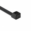 HellermannTyton T120R0K2 Heavy Duty Cable Tie, 15.2" Long, UL Rated, 120lb Tensile Strength, PA66, Black, 50/pkg