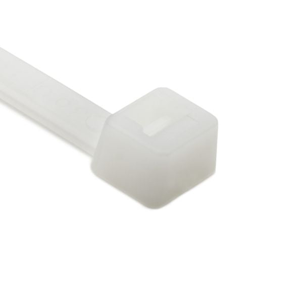 HellermannTyton T120R9C2 Heavy Duty Cable Tie, 15.2" Long, UL Rated, 120lb Tensile Strength, PA66, Natural, 100/pkg