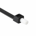 HellermannTyton T120S0HSH4 Heavy Duty Cable Tie, 8.9" Long, UL Rated, 120lb Tensile Strength, PA66HS, Black, 500/pkg