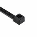 HellermannTyton T150L0UVX2 Heavy Duty Cable Tie, 32.3" Long, UL Rated, 175lb Tensile Strength, PA66UV, Black, 25/pkg