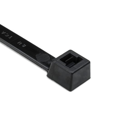 HellermannTyton T150LL0UVX2 Heavy Duty Cable Tie, 36.4" Long, UL Rated, 175lb Tensile Strength, PA66UV, Black, 25/pkg