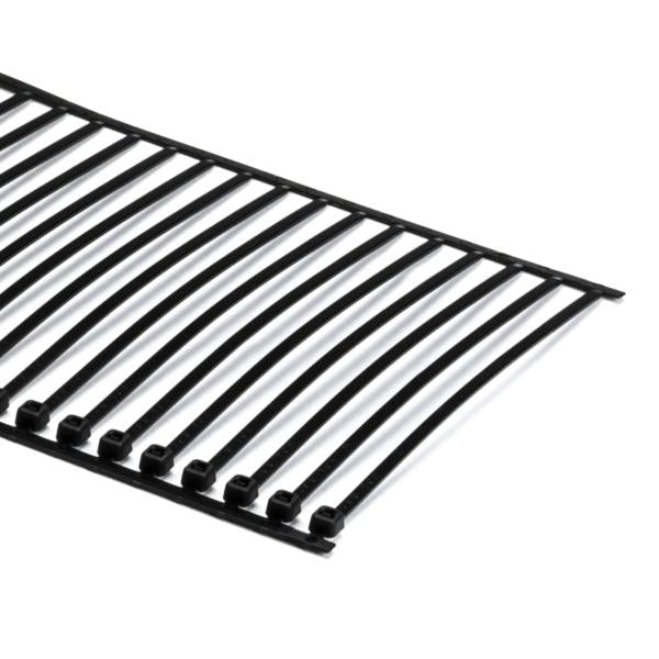 HellermannTyton T18RA5000HSW Cable Tie for AT2000, 18lb Tensile Strength, PA66HS, Black, 5000/reel