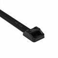 HellermannTyton T250I0X2 Heavy Duty Cable Tie, 28.7" Long, UL Rated, 250lb Tensile Strength, PA66, Black, 25/pkg