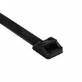 HellermannTyton T250L0X2 Heavy Duty Cable Tie, 34.7" Long, UL Rated, 250lb Tensile Strength, PA66, Black, 25/pkg