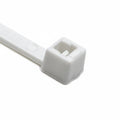 HellermannTyton T30R10C2 Standard Cable Tie, 5.8" Long, UL Rated, 30lb Tensile Strength, PA66, White, 100/pkg