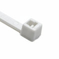 HellermannTyton T30R10M4 Standard Cable Tie, 5.8" Long, UL Rated, 30lb Tensile Strength, PA66, White, 1000/pkg