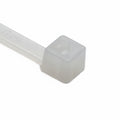 HellermannTyton T30R9HSM4 High-Temp Cable Tie, 5.8" Long, UL Rated, 30lb Tensile Strength, PA66HS, Natural, 1000/pkg