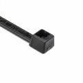 HellermannTyton T40L0HSC2 High-Temp Cable Tie, 14.6" Long, UL Rated, 40lb Tensile Strength, PA66HS,UV Black, 100/pkg
