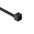 HellermannTyton T50L0HSC2 High-Temp Cable Tie, 15.35" Long, UL Rated, 50lb Tensile Strength, PA66HS,UV Black, 100/pkg