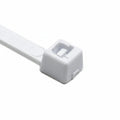 HellermannTyton T50L10C2 Standard Cable Tie, 15.35" Long, UL Rated, 50lb Tensile Strength, PA66, White, 100/pkg
