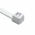 HellermannTyton T50L10M4 Standard Cable Tie, 15.35" Long, UL Rated, 50lb Tensile Strength, PA66, White, 1000/pkg