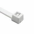 HellermannTyton T50R10M4 Standard Cable Tie, 8" Long, UL Rated, 50lb Tensile Strength, PA66, White, 1000/pkg