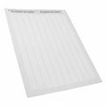 HellermannTyton TAG11L-789 Laser Tag Label, .65" x .20", 480 Per Sheet, PET, White, 5000/pkg