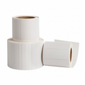 HellermannTyton TAG69L-789 Laser Tag Label, 2.0" x .275", 140 Per Sheet, PET, White, 1000/pkg