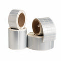 HellermannTyton TAG75T1-795 Thermal Transfer Labels, 2.0" x .63", 1 Across, Polyester, Silver, 2000/roll