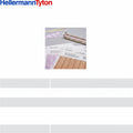 HellermannTyton TAG96L-789 Laser Tag Label, 1.875" x .25", 144 Per Sheet, PET, White, 1000/pkg