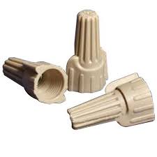 Tan Winged Wire Connector 4