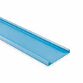 HellermannTyton 181-94007 Wiring Duct Cover for 4" Duct, 6 ft Long, PVC, Intrinsic Blue, 120 ft/carton