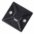 Catamount MPNY-1000A-0-C Cable Tie Mounting Base, Adhesive Mount, 0.19 in W Tie, Nylon, Black