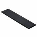 HellermannTyton 181-94000 Wiring Duct Cover for 4" Duct, 6 ft Long, PVC, Black, 30ft/box