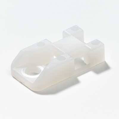 Thomas & Betts TC826-TB Cable Tie Two-Directional Mounting Base .5x1" Natural Nylon 6.6 Screw Mounting- #8 Screw For Use with Cable Ties Up to 50 lbs