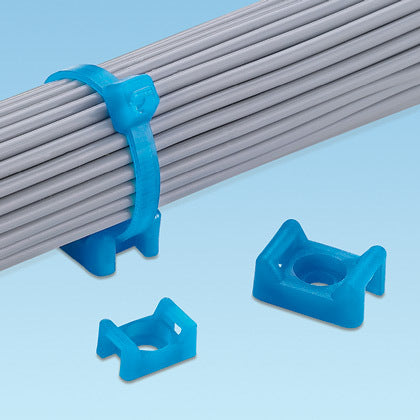 Panduit Tefzel Saddle Support Mounting Base with Screw Hole