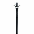 TY38MX Black Polyamide (Nylon 6.6) Push Mount Cable Tie (50 lb Tensile Strength)