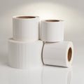 HellermannTyton TAG69T1-336 Thermal Transfer Labels, 2.0" x .275", 1 Across, Polyester, White, 10,000/roll
