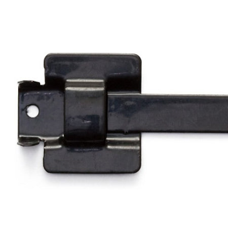 17" 450lb Heavy Duty Black PPA Coated Stainless Steel Cable Ties 100/bag Part #SSPC17R-PPA-450-C