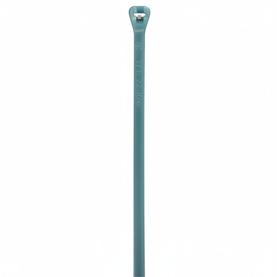 Thomas & Betts Kabelbinder Ty-rap Nachweisbar – 2,4x92 Mm, Blau, PA 6.6, 100 Stück
