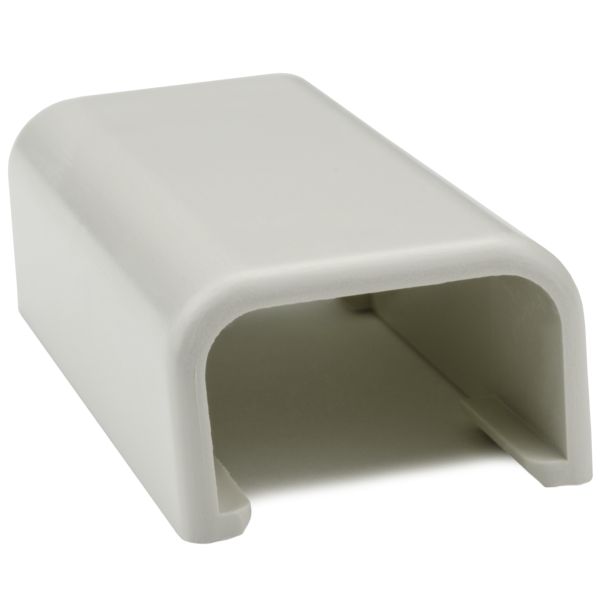 HellermannTyton TSR1FW-14 Splice Cover, 3/4", PVC, Office White, 10/bag