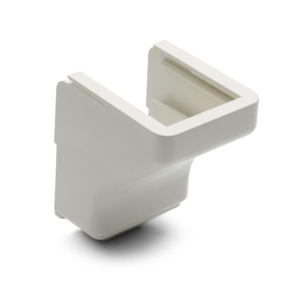 HellermannTyton TSR1FW-50 Ceiling Drop, 3/4", PVC, Office White, 1/bag