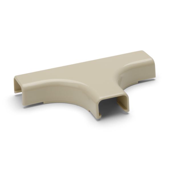 HellermannTyton TSR1I-21-1 Tee Cover, 1" Bend Radius, PVC, Ivory, 1/bag