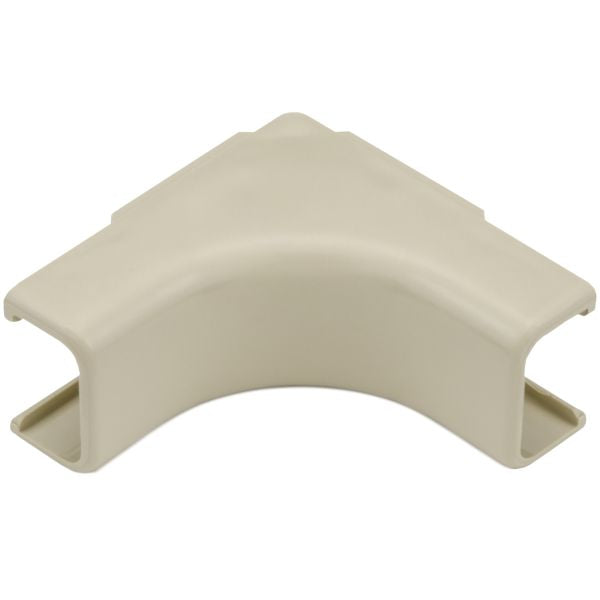 HellermannTyton TSR1I-33-1 Internal Corner Cover, 3/4", 1" Bend Radius, PVC, Ivory, 10/bag
