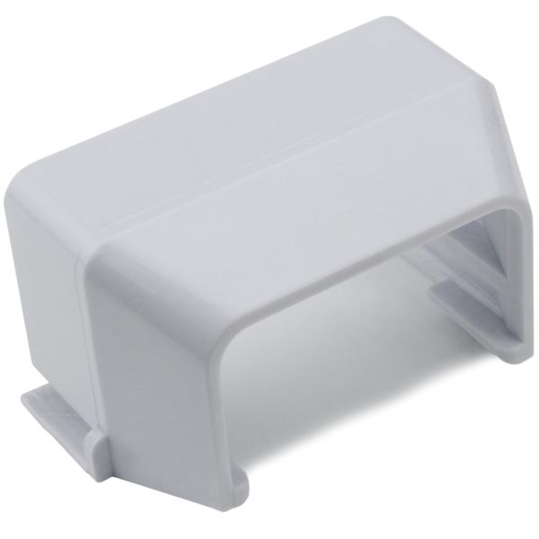 HellermannTyton TSR1W-12 Reducer, 1-3/4" to 1-1/4" (TSR3 to TSR2), PVC, White, 10/bag
