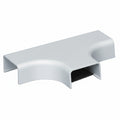 HellermannTyton TSR1W-21 Tee Cover, 1" Bend Radius, PVC, White, 1/bag
