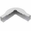 HellermannTyton TSR1W-29-1 External Corner Cover, 3/4", 1" Bend Radius, PVC, White, 1/bag