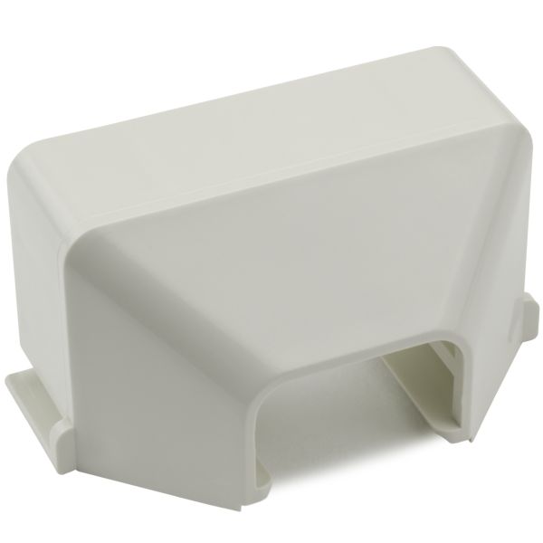 HellermannTyton TSR2FW-12 Reducer, 1-3/4&quot; to 3/4&quot; (TSR3 to TSR1), PVC, Office White, 10/pkg