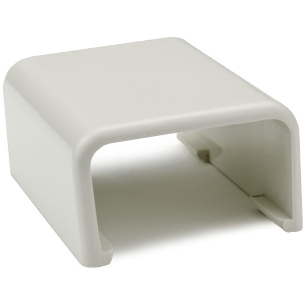 HellermannTyton TSR2FW-14 Splice Cover, 1-1/4", PVC, Office White, 10/bag