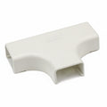 HellermannTyton TSR2FW-21 Tee Cover, 1-1/4", 1" Bend Radius, PVC, Office White, 10/bag