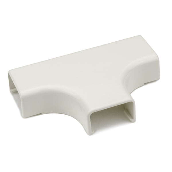 HellermannTyton TSR2FW-21 Tee Cover, 1-1/4", 1" Bend Radius, PVC, Office White, 10/bag