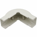 HellermannTyton TSR2FW-29-1 External Corner Cover, 1-1/4", 1" Bend Radius, PVC, Office White, 10/bag