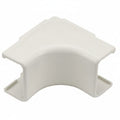 HellermannTyton TSR2FW-33-1 Internal Corner Cover, 1-1/4", 1" Bend Radius, PVC, Office White, 10/bag