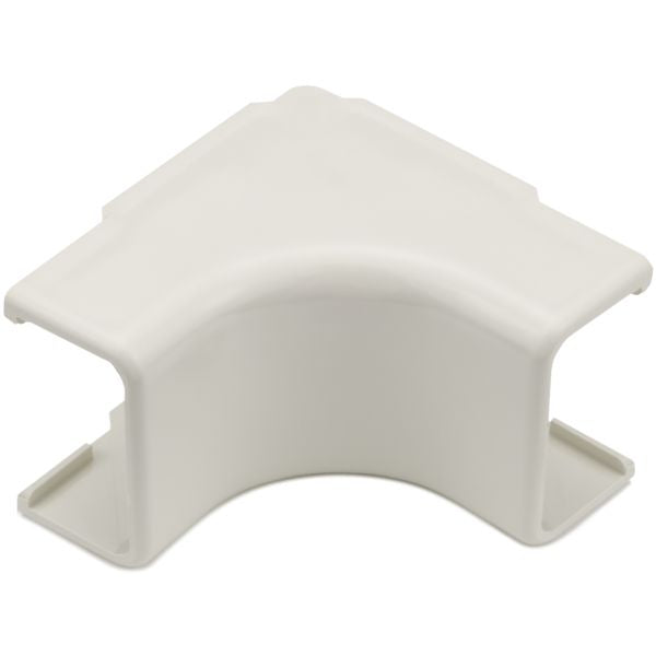 HellermannTyton TSR2FW-33-1 Internal Corner Cover, 1-1/4", 1" Bend Radius, PVC, Office White, 10/bag
