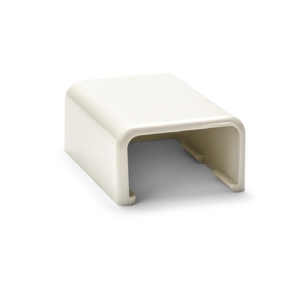 HellermannTyton TSR2FW-36 End Cap, 1-1/4", PVC, Office White, 10/bag