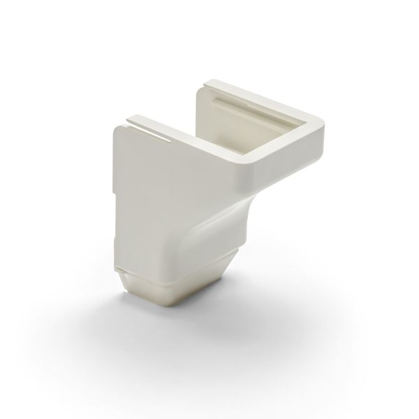 HellermannTyton TSR2FW-50 Ceiling Drop, 1-1/4", PVC, Office White, 10/bag