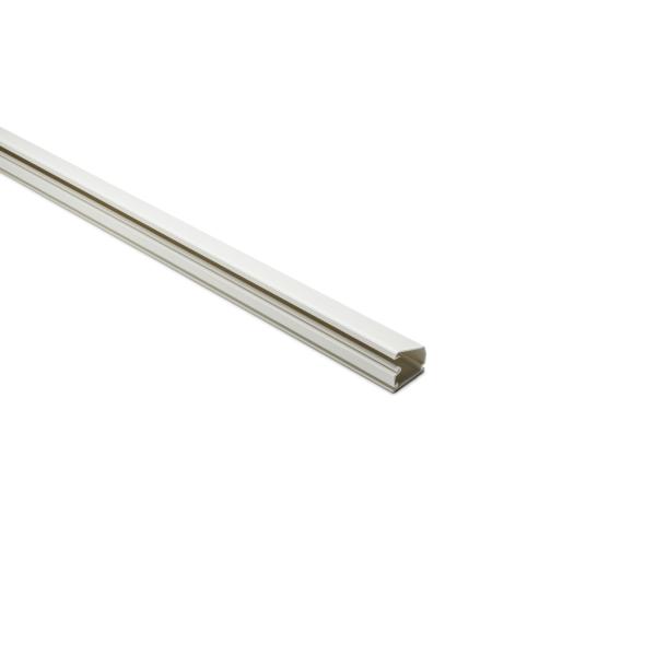 HellermannTyton TSR2FW-6A One Piece Surface Raceway, 1-1/4", 6.0 ft Long, PVC, Office White, 120ft/Carton