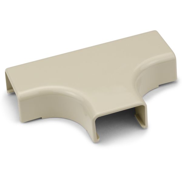 HellermannTyton TSR2I-21-1 Tee Cover, 1-1/4", 1" Bend Radius, PVC, Ivory, 10/bag
